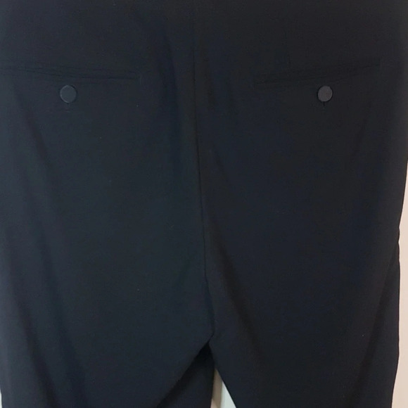 Tom Ford wool/silk crepe dbl pleated  satin trim ladies tuxedo formal pants - Picture 11 of 15